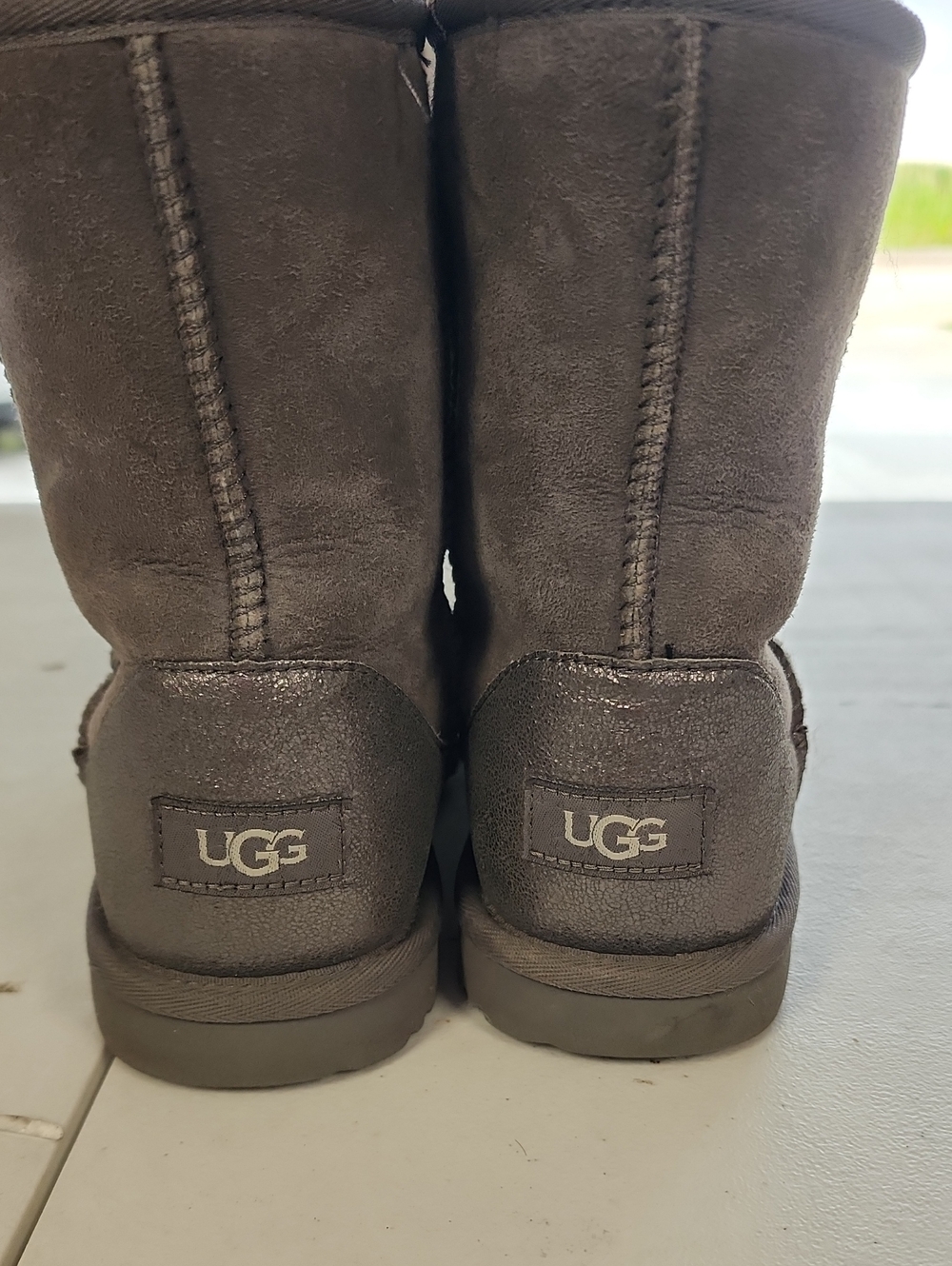 UGG Dark Grey Kid Boots